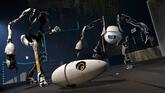 Робот Пи-Бади из Portal 2 теряет голову