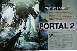 Portal 2 в журнале Game Informer