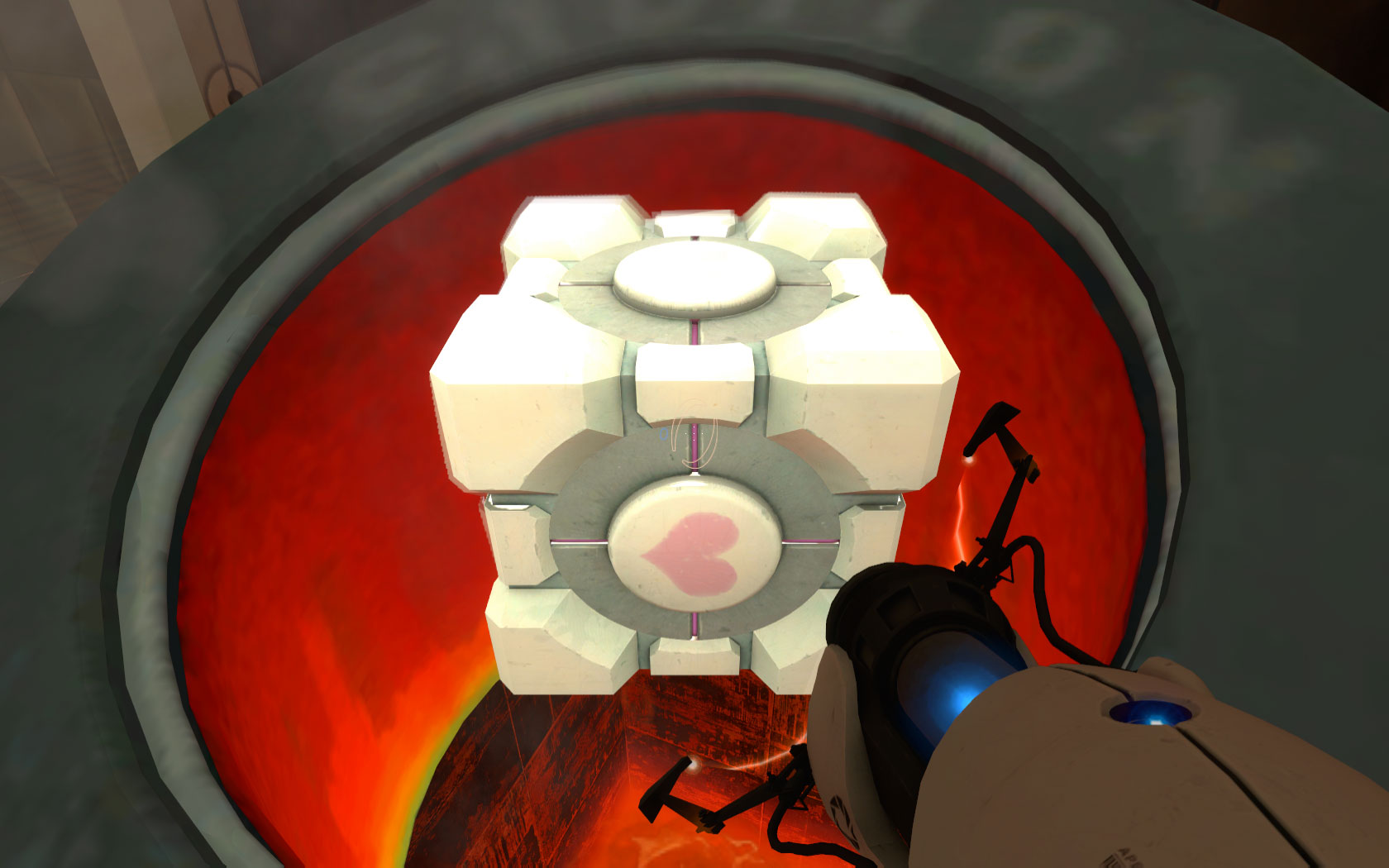 Portal 2 куб с сердцем фото 77